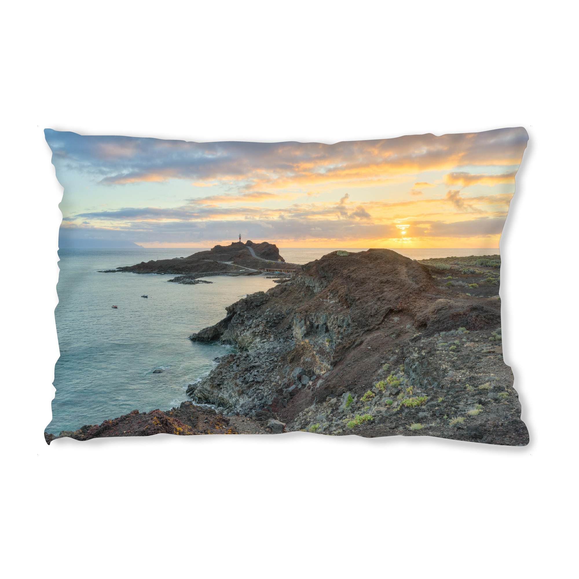 Design-Kissen "Teneriffa Punta de Teno" artboxONE - Natur,Reise,Reise / Strand und Meer