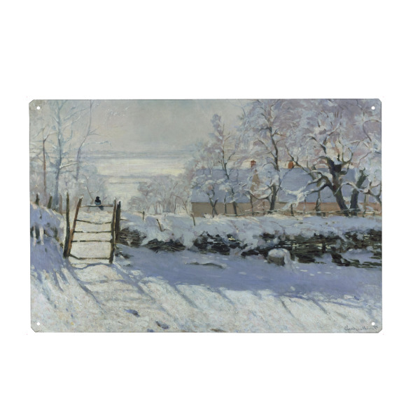 Metall Poster "Die Elster" artboxONE - Natur,Reise,Tiere,Für Mama,Für Papa