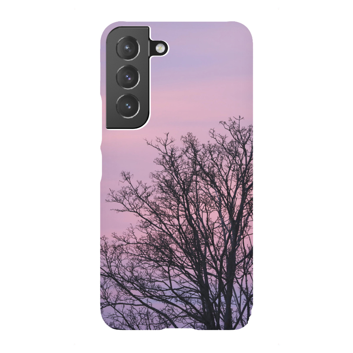 "Pastellfarben Himmel mit Baum"für Samsung Galaxy - Premium-Case Handyhülle artboxONE