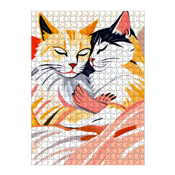 Puzzle Ravensburger "Übernachtung" artboxONE - Tiere