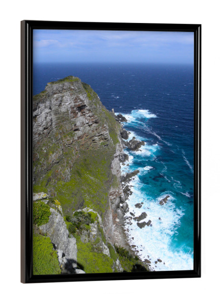 Poster mit schwarzem Rahmen "Cape Point ZA" artboxONE - Natur,Reise,Reise / Strand und Meer,Reise / Länder
