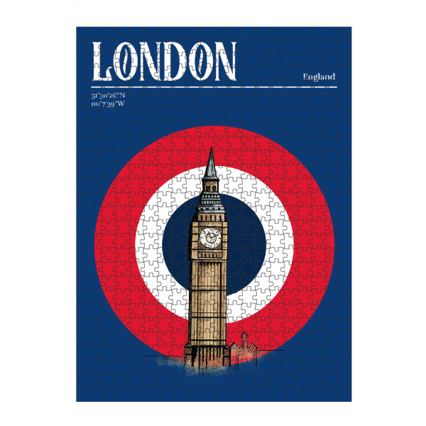 Puzzle Ravensburger "BigBen London" artboxONE - Städte / London - London,London england,Big ben,Bigben,Big ben london,London city,Stadt london