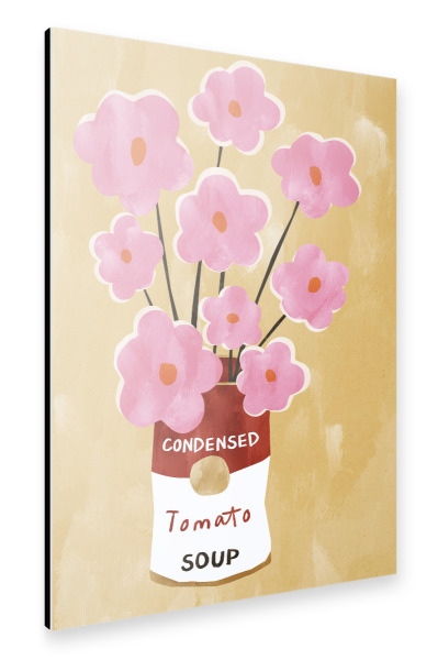 Alu-Dibond "Tomatensuppe von TAS" 30x20 cm artboxONE