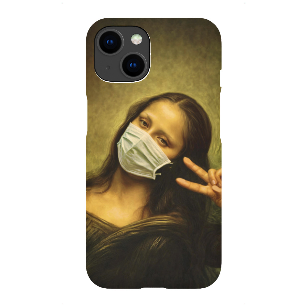 "Mona Selfie"für iPhone - Premium-Case Handyhülle artboxONE
