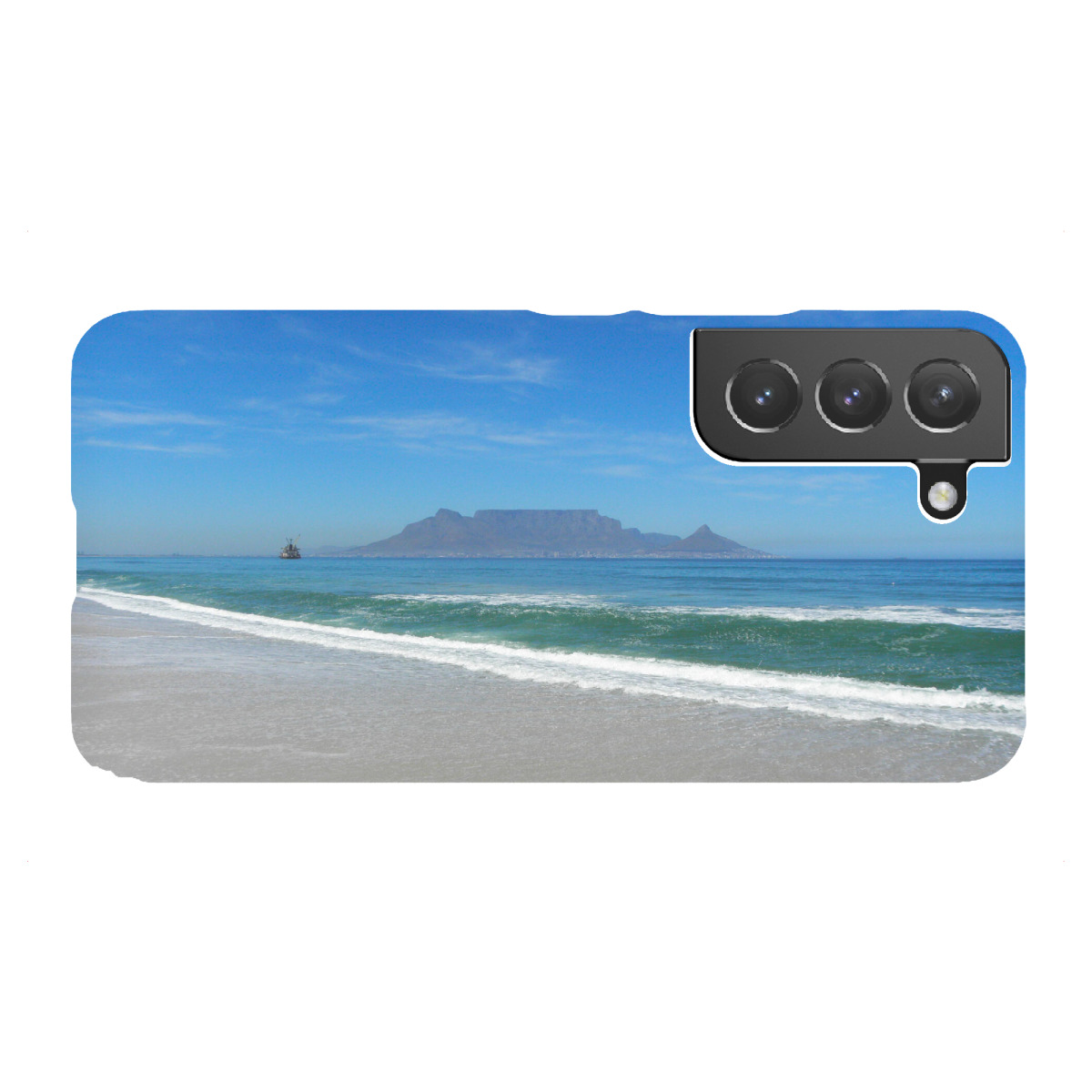 "Der Bloubergstrand in Südafrika"für Samsung Galaxy - Premium-Case Handyhülle artboxONE