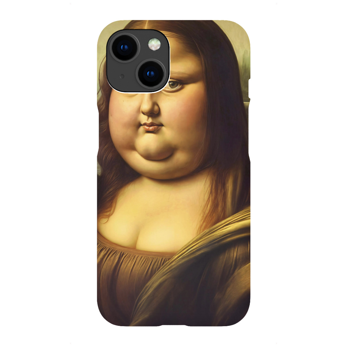 "Mollige Mona"für iPhone - Premium-Case Handyhülle artboxONE