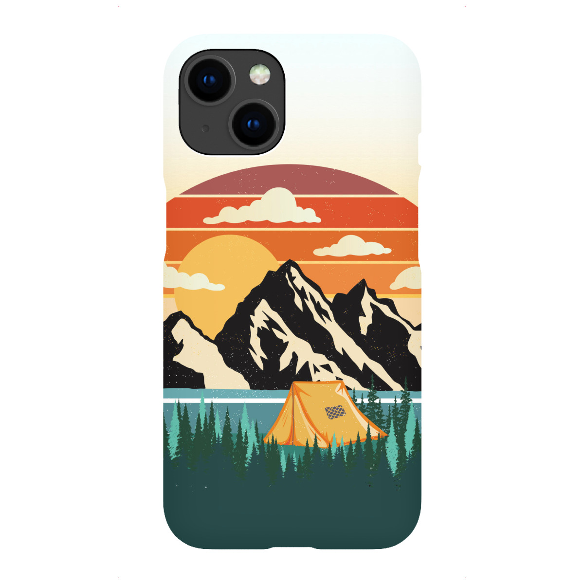 iPhone "Camping Kings" Premium-Case Handyhülle artboxONE