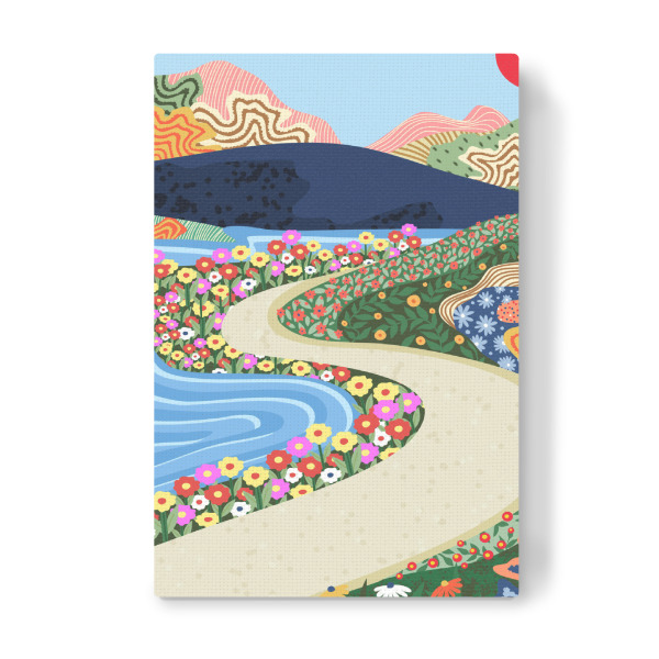 Leinwandbild "Beruhigender Horizont" artboxONE - Natur,Floral