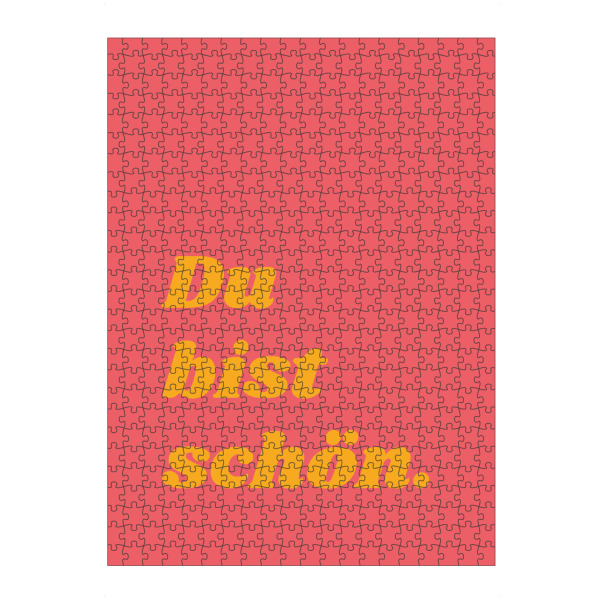 Puzzle Ravensburger "Du bist schön - Farbenfroh" artboxONE - Typografie,Liebe