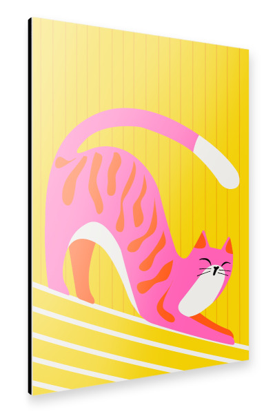 Alu-Dibond "Schlummernde Schnurrhaare" 30x20 cm artboxONE