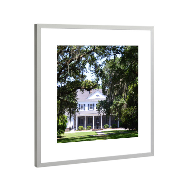 Poster mit Rahmen Silber "Plantation Triptychon middle part" artboxONE - Natur,Reise,Architektur,Reise / Länder