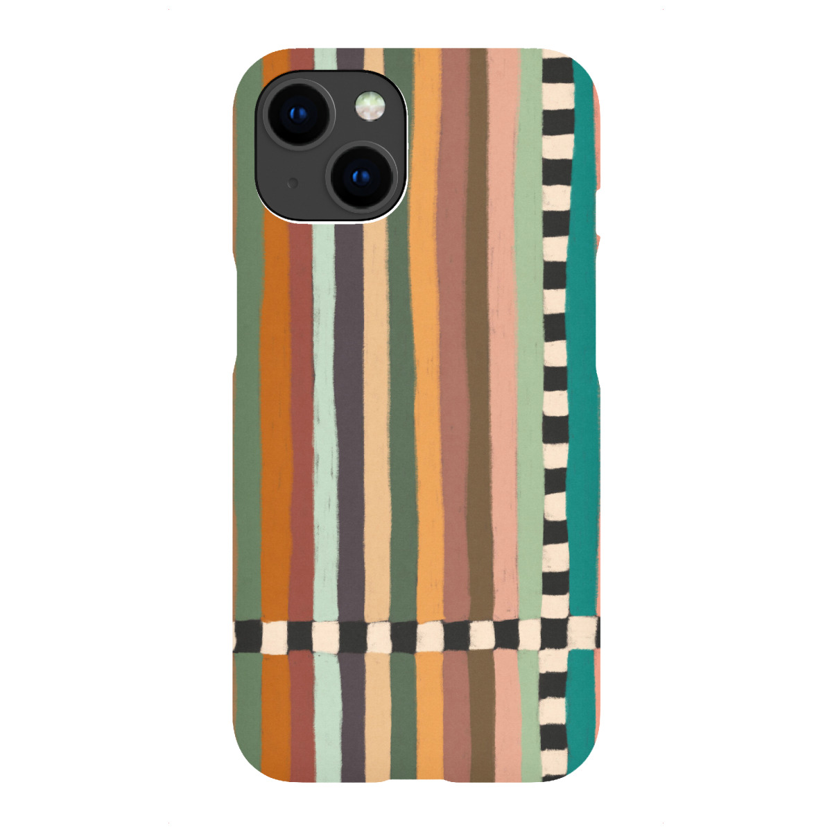 iPhone "Galitsyna - Mix Stripes Duo" Premium-Case Handyhülle artboxONE