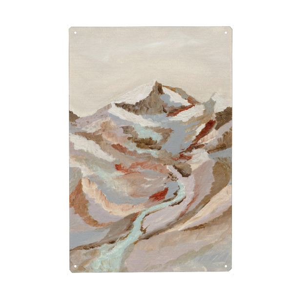 Holzbild "Earthen muted rocky" artboxONE - Natur,Reise,Abstrakt