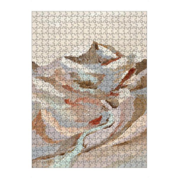 Puzzle Ravensburger "Earthen muted rocky" artboxONE - Natur,Reise,Abstrakt