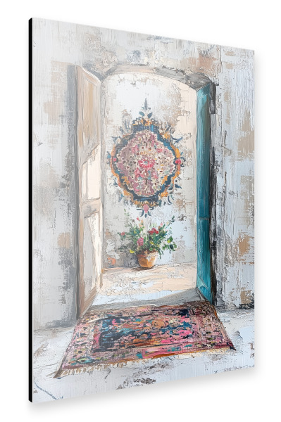 Alu-Dibond "Mediterranes Raumflair" 30x20 cm artboxONE