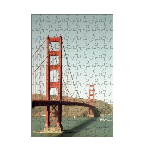 artboxONE Puzzle "Golden Gate Bridge at SFO" artboxONE - Reise,Architektur,Reise / Strand und Meer,Reise / Länder,Städte / San Francisco