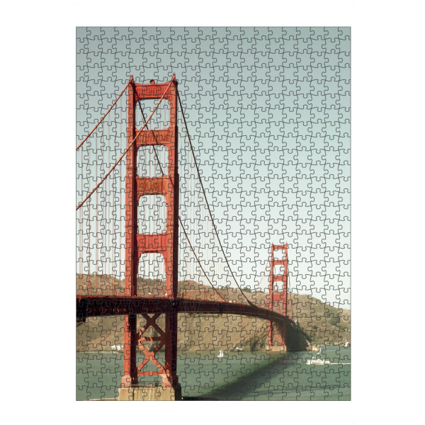 Puzzle Ravensburger "Golden Gate Bridge at SFO" artboxONE - Reise,Architektur,Reise / Strand und Meer,Reise / Länder,Städte / San Francisco