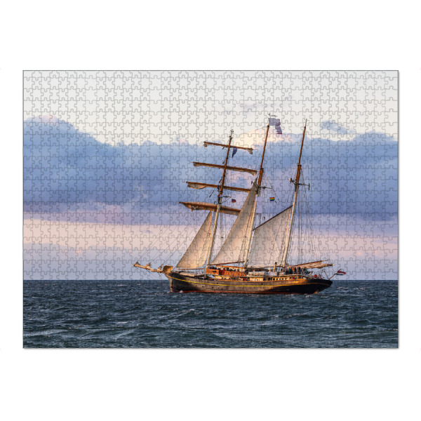 Puzzle Ravensburger "Hanse Sail Segelschiff" artboxONE - Natur,Reise,Reise / Strand und Meer
