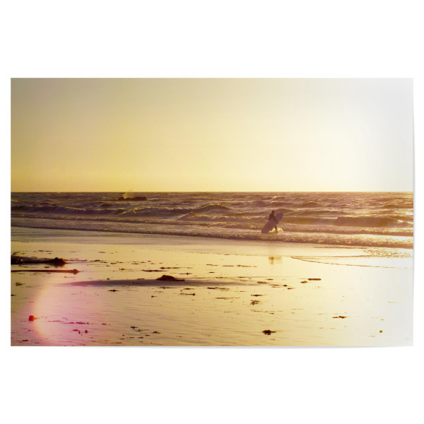 Poster "Surfin' California" artboxONE - Natur,Reise,Reise / Strand und Meer,Reise / Länder