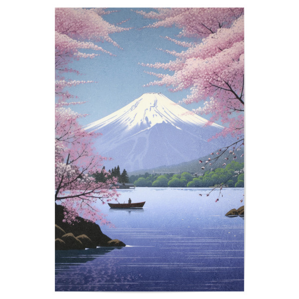 Poster "Vulkan Fuji Japan" artboxONE - Natur,Reise / Asien,Städte / Tokio