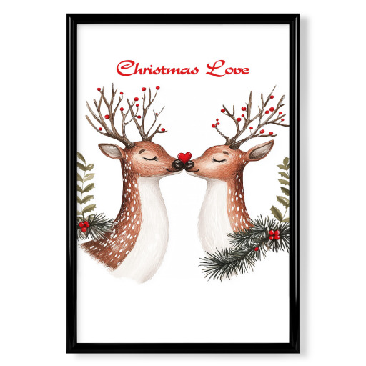 Rentier Weihnachts Liebe