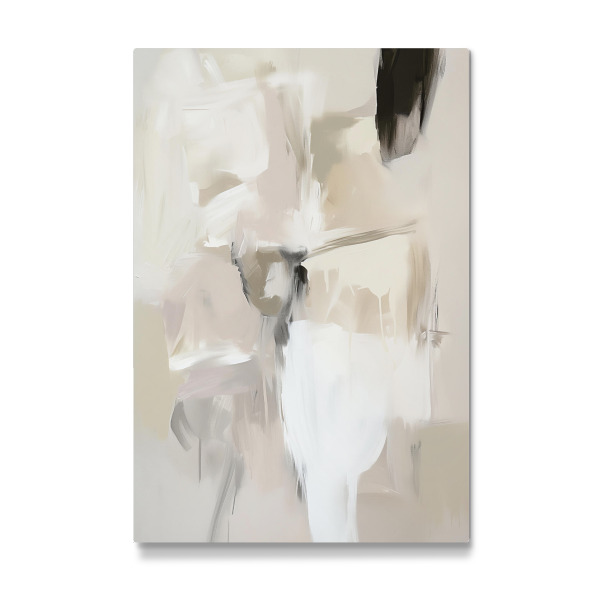 Galerie-Print "Beige Farbkleckse Art" 30x20 cm artboxONE