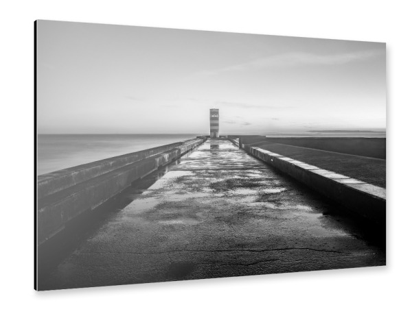 Alu-Dibond "Lange straße" 75x50 cm artboxONE