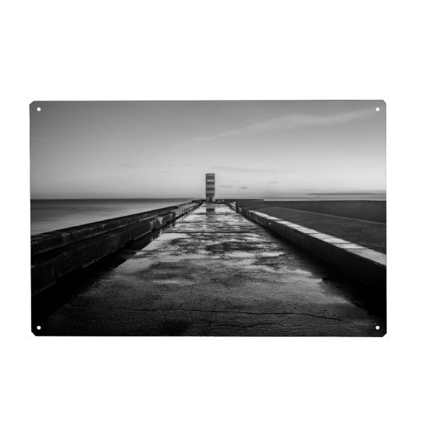 Holzbild "Lange straße" artboxONE - Natur,Architektur,Reise / Strand und Meer