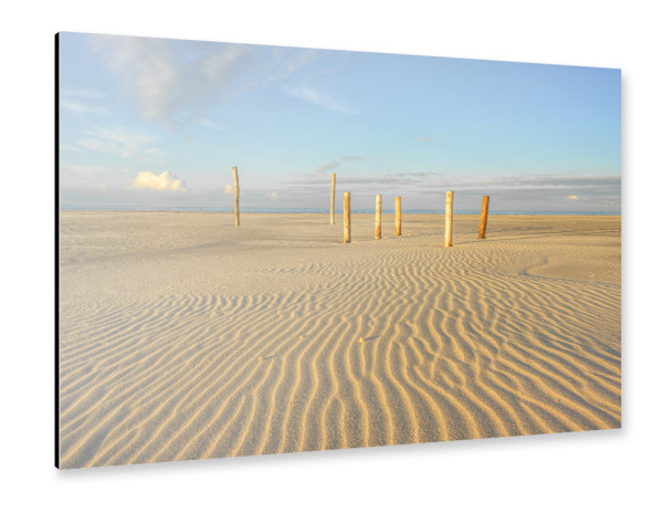 Alu-Dibond "Kniepsand auf Amrum" 30x20 cm artboxONE