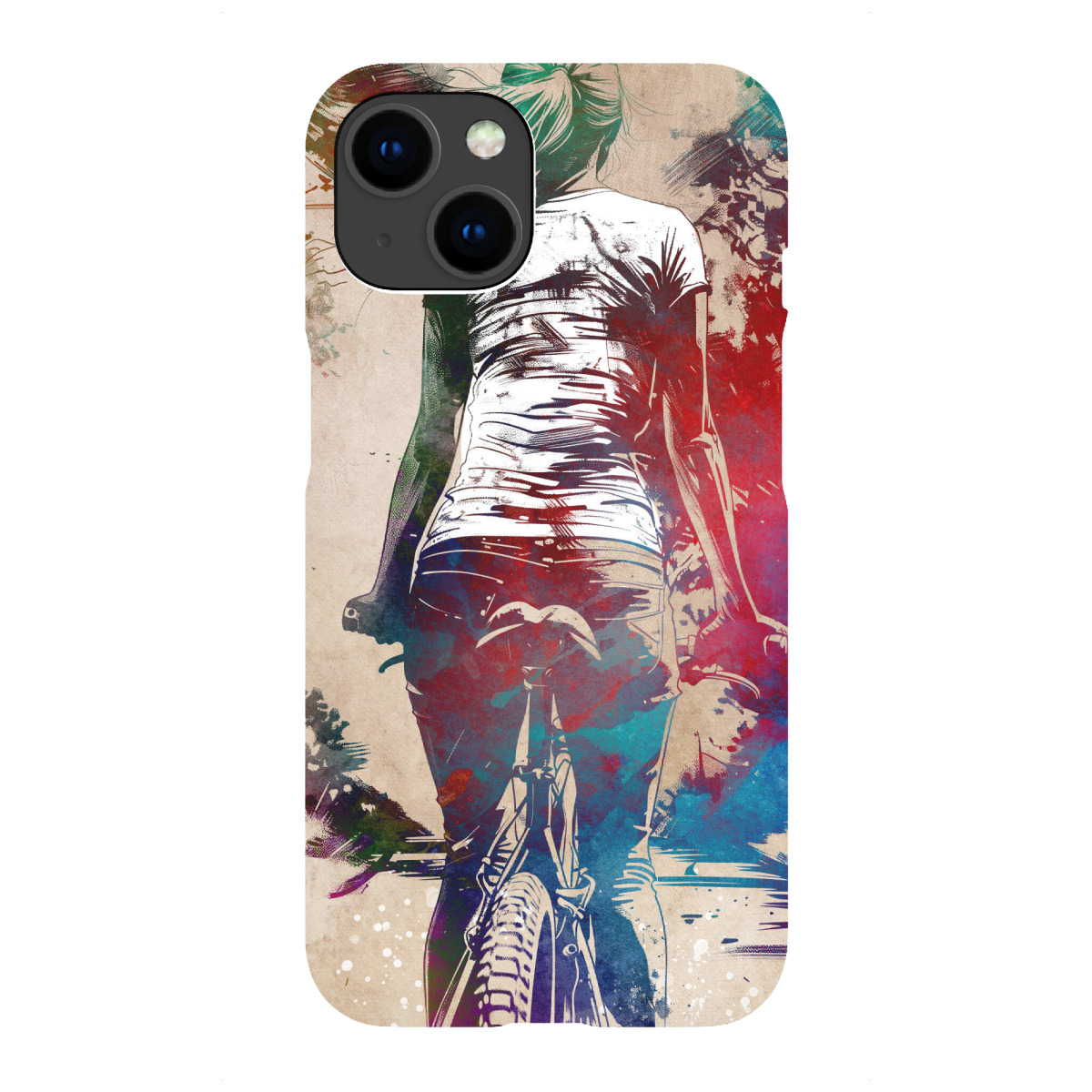 "City bike sport art J"für iPhone - Premium-Case Handyhülle artboxONE