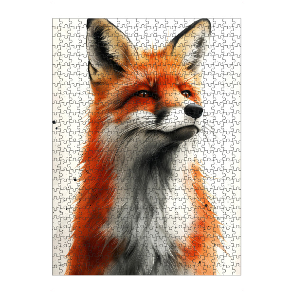 Puzzle Ravensburger "Fuchs Tierkunst E" artboxONE - Tiere - Fuchs,Tier,Tiere,Grafik,Illustration - Bild fuchs