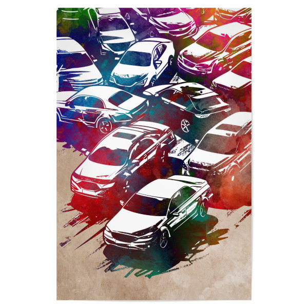 Poster 30x20 cm "Autos Rennsport Kunst I" artboxONE - Sport / Motorsport,Sport - Auto,Autos,Rennen,Autorennen,Motorsport,Sport