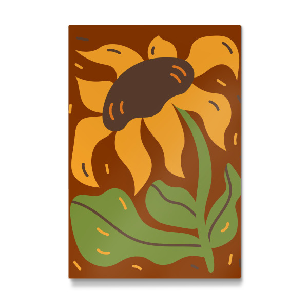 Galerie-Print "Sunflower Brown" 30x20 cm artboxONE