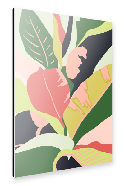 Alu-Dibond "Nature's Dazzling Display" 30x20 cm artboxONE