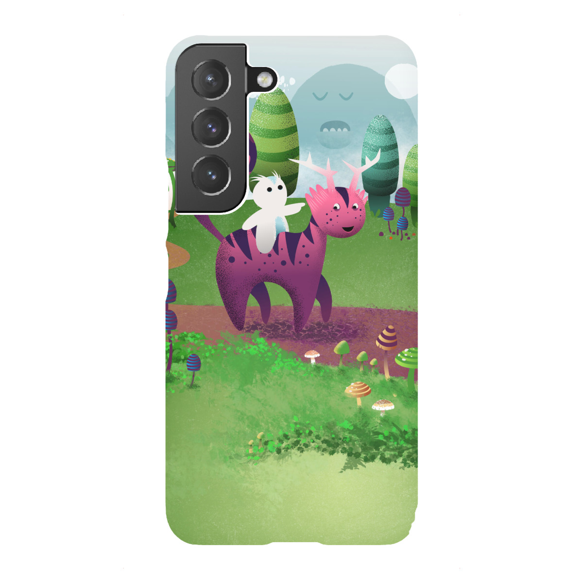 Samsung Galaxy "Traumreise im Zauberwald" Premium-Case Handyhülle artboxONE