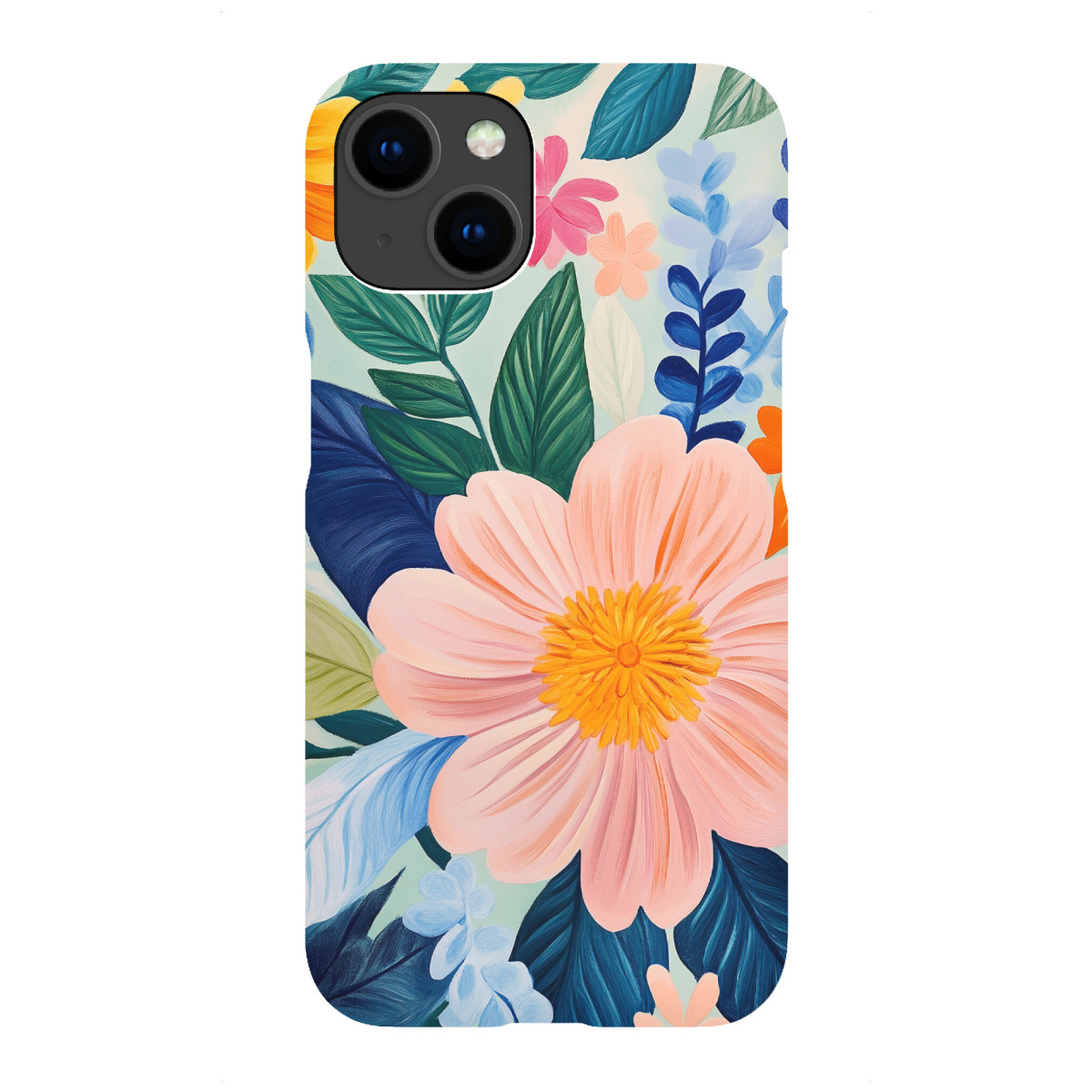 "Sonnige Blüten Garten"für iPhone - Premium-Case Handyhülle artboxONE
