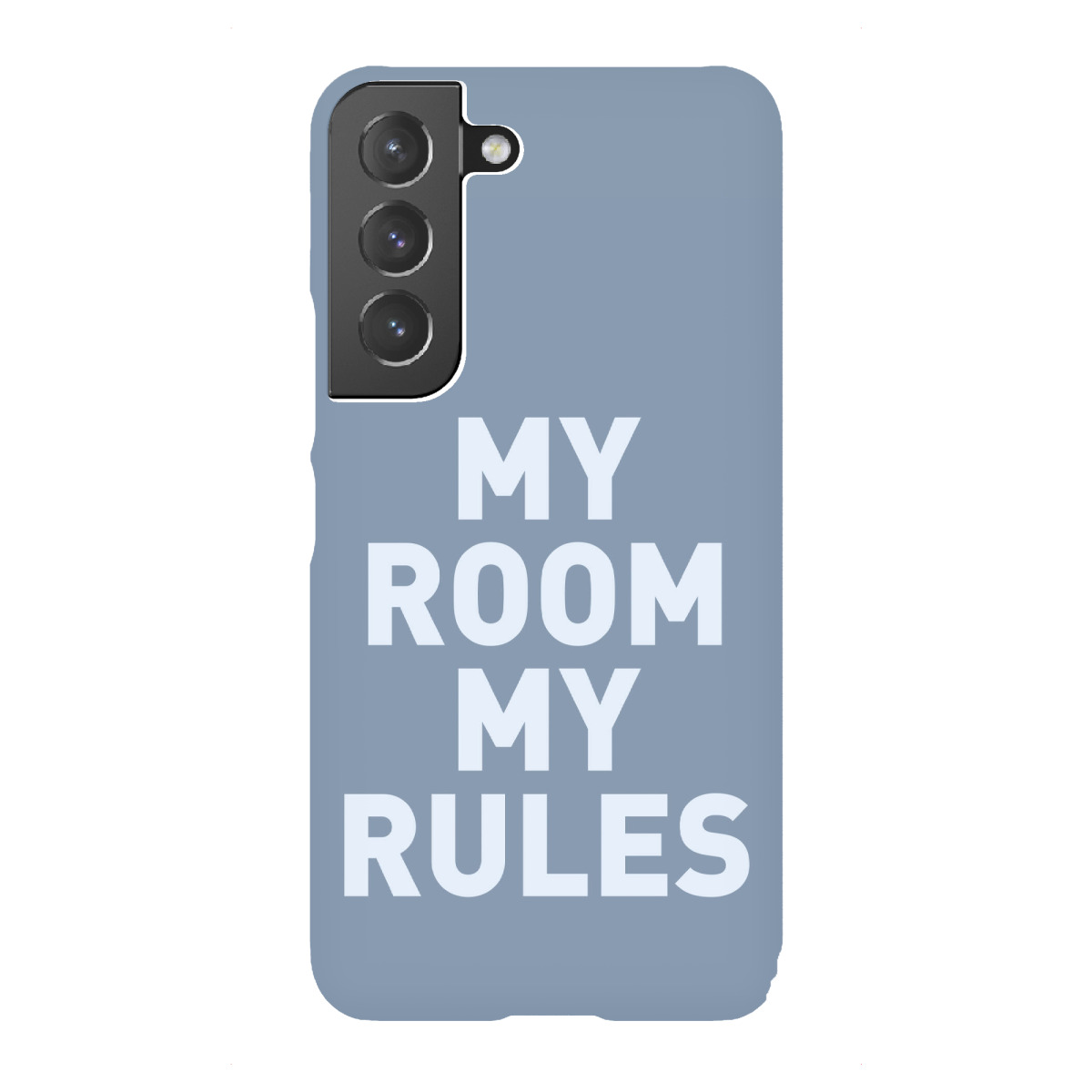 "My Room my Rules - Schild Blau"für Samsung Galaxy - Premium-Case Handyhülle artboxONE