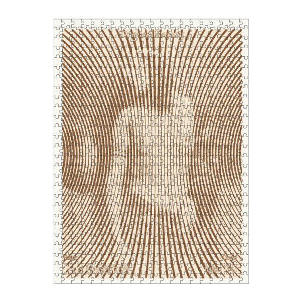 Puzzle Ravensburger "Draped Beauty By Hans Hassenteufel" artboxONE - Abstrakt