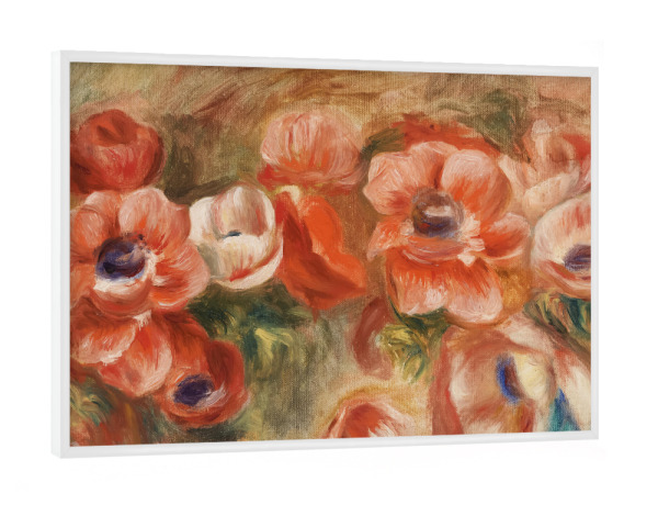 Poster mit weißem Rahmen "Anemonen" artboxONE - Natur,Floral,Für Mama,Für Papa