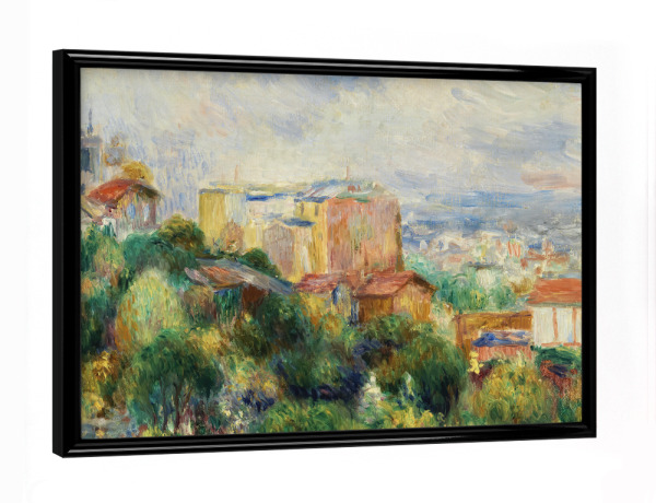 Poster mit schwarzem Rahmen "Blick von Montmartre" artboxONE - Städte,Reise,Architektur,Städte / Paris,Reise / Länder