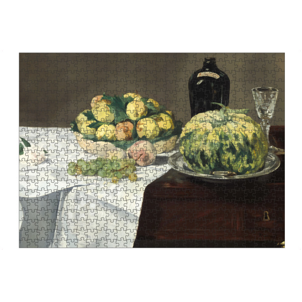 Puzzle Ravensburger "Still Life with Melon and Peaches" artboxONE - Für Mama,Für Papa