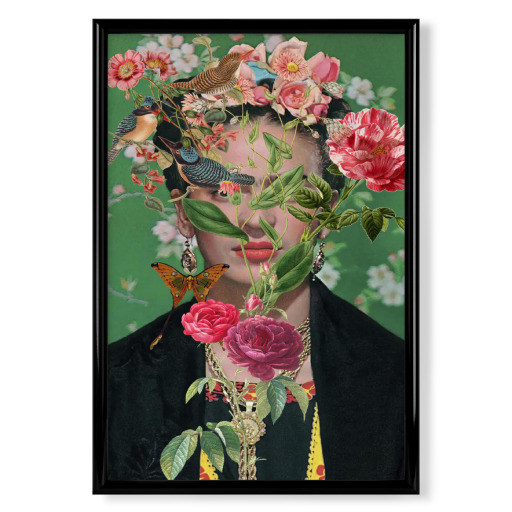 Frida Kahlo collage art
