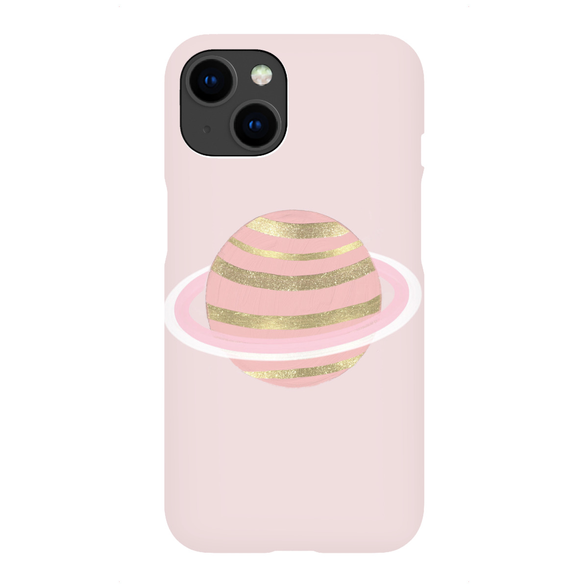 iPhone "Rosa Planet" Premium-Case Handyhülle artboxONE