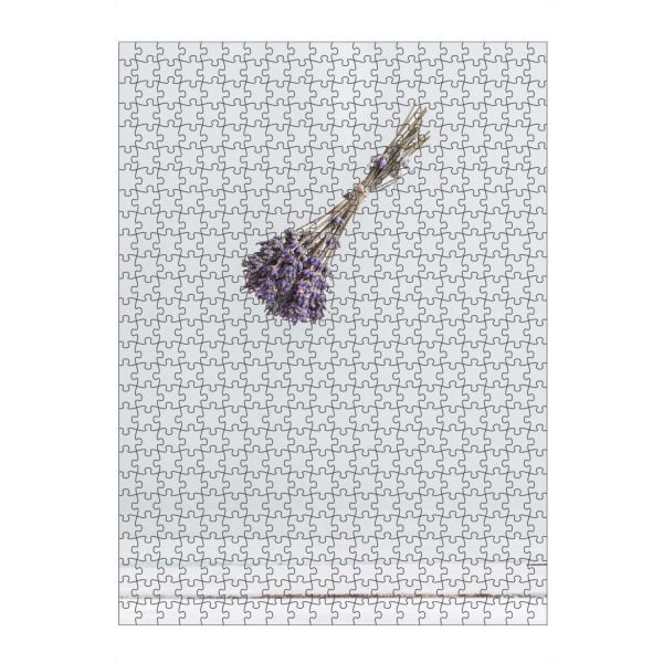 artboxONE Puzzle "Lavendel - schwebend" artboxONE - Floral - Lavendel,Weiß,Kunst,Minimalistisch,Fotografie,Blumen,Pflanzen - Bild lavendel