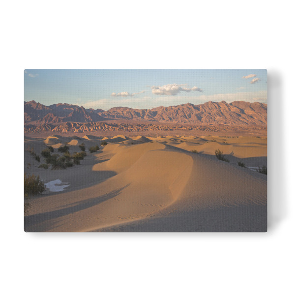 Leinwandbild "Mesquite Flat Sand Dunes" artboxONE - Reise / Länder - Death valley,Usa,Sand dunes,Natur,Landschaft,Reise,Westküste