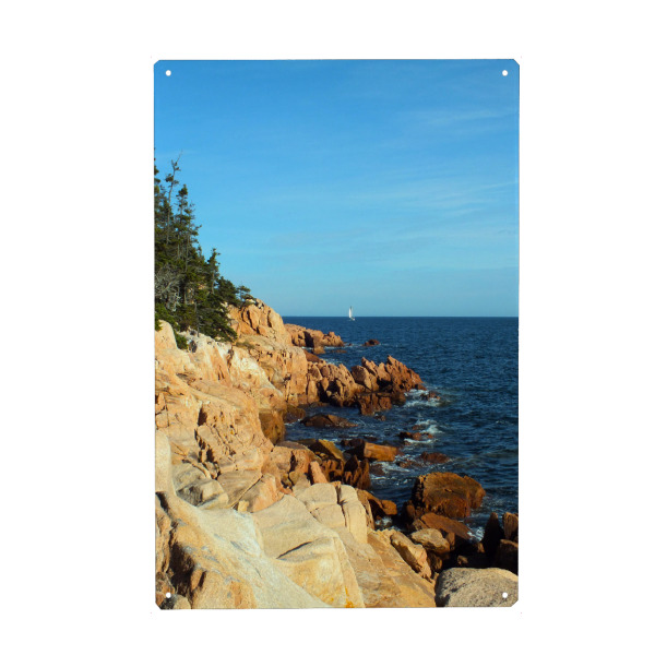 Metall Poster "Mount Desert Island @ Acadia" artboxONE - Natur,Reise,Reise / Strand und Meer,Reise / Länder