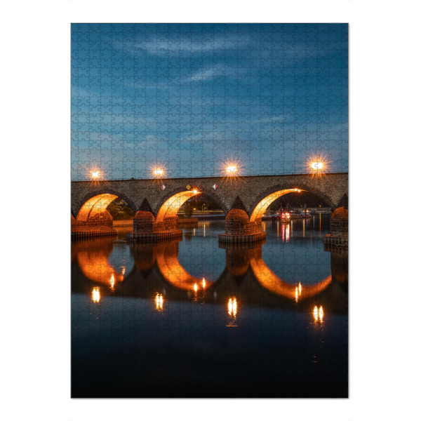 Puzzle Ravensburger "Balduinbrücke" artboxONE - Städte,Architektur