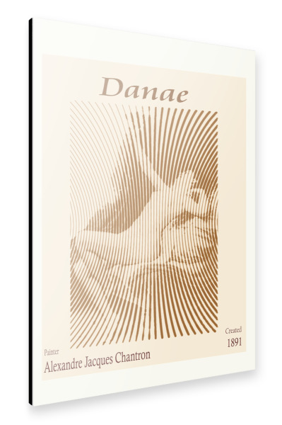 Alu-Dibond "Danae (1891)" 30x20 cm artboxONE