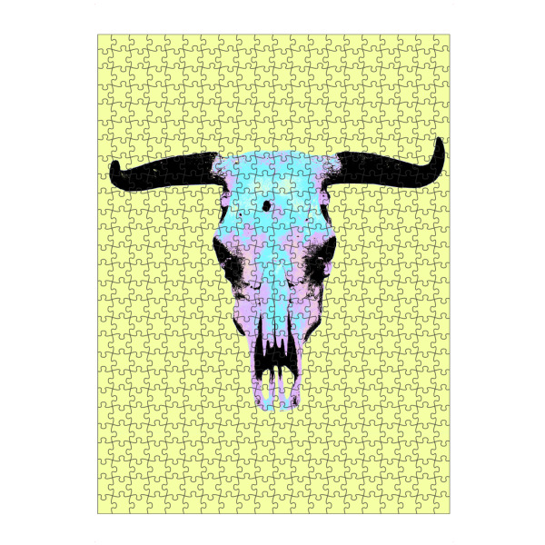 artboxONE Puzzle "Skull Pop Art" artboxONE - Natur,Reise,Für Kinder,Tiere,Reise / Länder