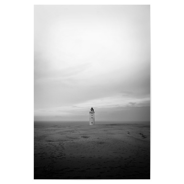 Poster "Between the sand" artboxONE - Reise,Abstrakt,Schwarzweiß,Reise / Strand und Meer,Reise / Länder